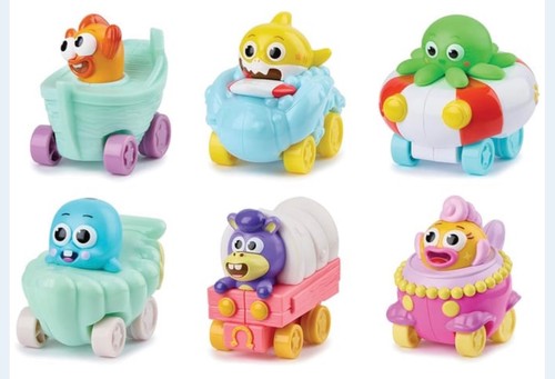 Baby shark pull back sea - baby,