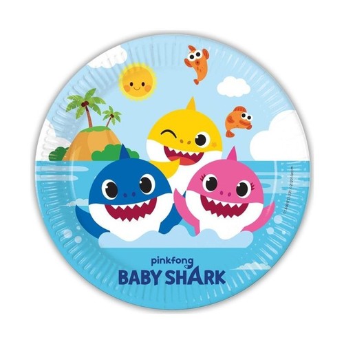 Baby shark party plates - party, â