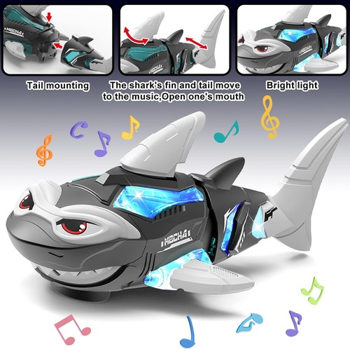 Crawling shark toys for kids - toys,