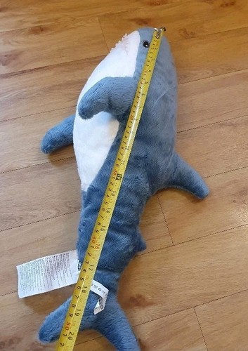 Small ikea blahaj shark - small, pup